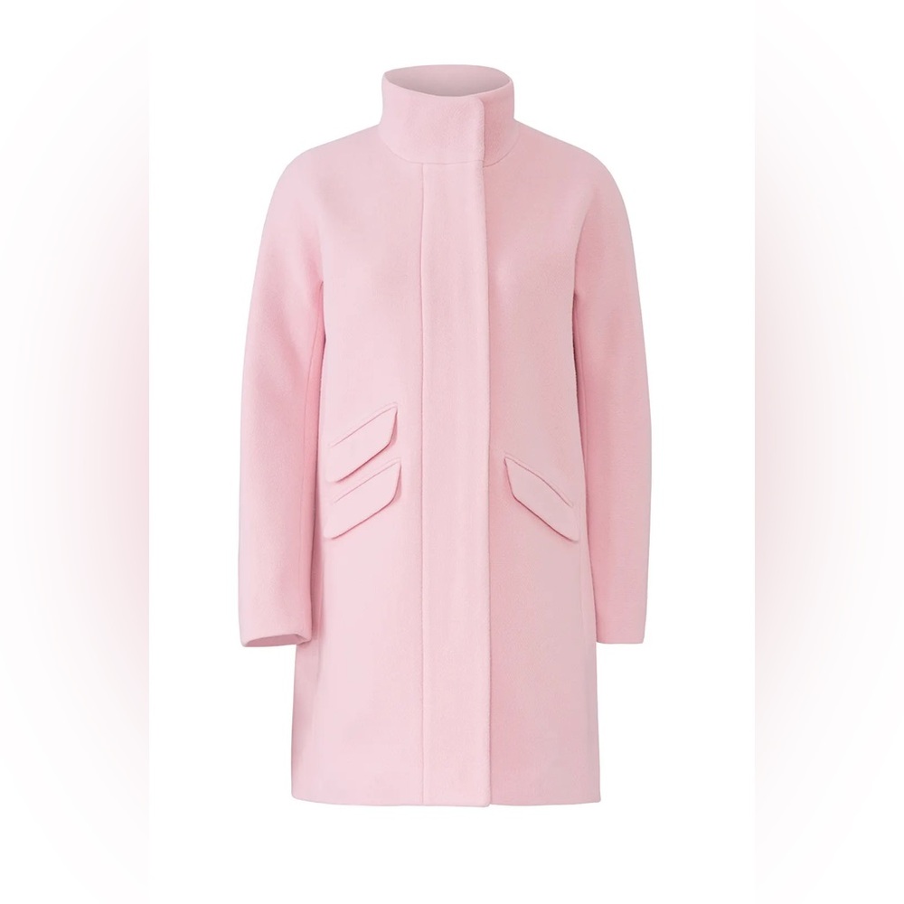 J. Crew Pink Italian Stadium Cloth Jacket 💗 6P